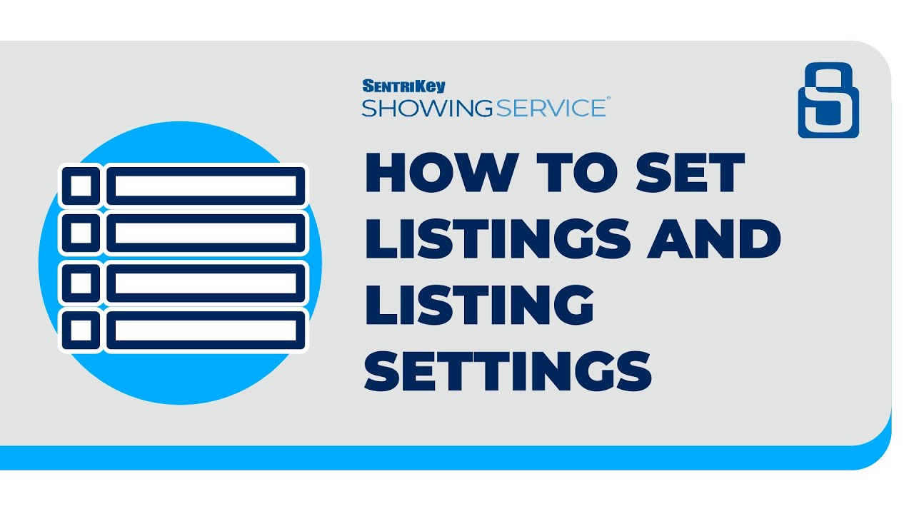 How to View Listings and Listing Details | SentriKey Showing Service®
