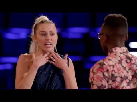 THE VOICE || Miley Cyrus - Best moments