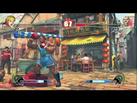 Street Fighter IV Ken Vs Balrog