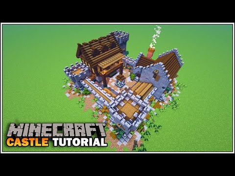 Minecraft Small Castle Tutorial [How to Build in Survival]