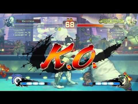 SSF4 AE: roxas0427 (Seth) VS chobixinco (Rufus)
