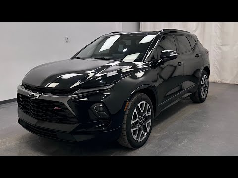 2023 Chevrolet Blazer RS AWD in Black for sale at Davis GMC Buick Lethbridge in Lethbridge, AB