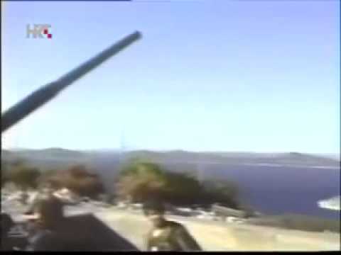 Croatian War : Battle of Šibenik 16.9.1991