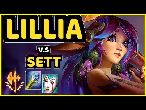 HY0G4 (LILLIA) vs SETT - JUNGLE CHALLENGER GAMEPLAY - BR
