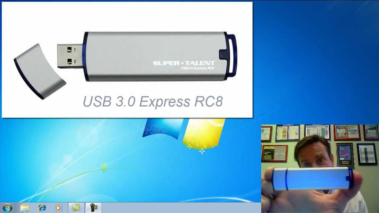 USB 3.0 Express RC8 SSD - YouTube