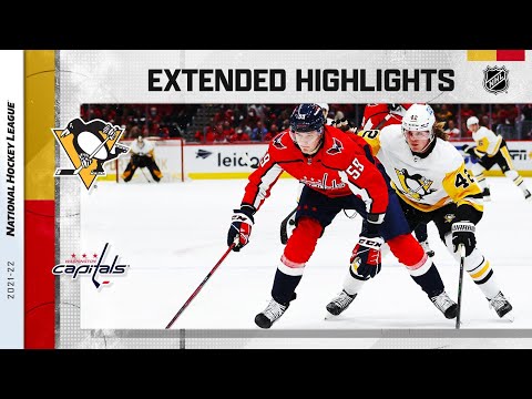 Pittsburgh Penguins vs Washington Capitals Dec 10, 2021 HIGHLIGHTS