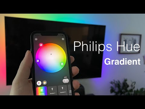 Die neue Gradient-Funktion in der Philips Hue App