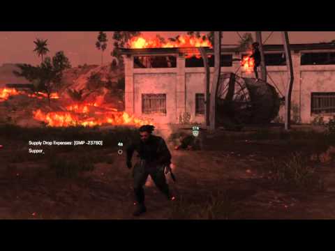 METAL GEAR SOLID V: Fulton the burning man