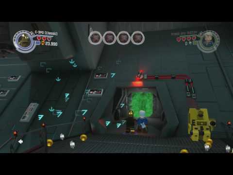 Lego Star Wars: The Force Awakens - All Minikits & Red Bricks (Destroy Starkiller Base)