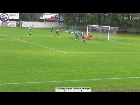 Pierwsza przegrana Kolejarza Chojnice. Powiśle Dzierzgoń wygrało 3-2
