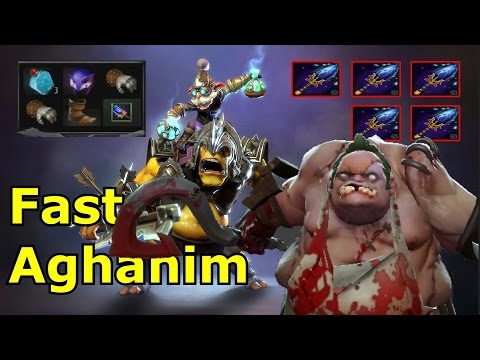 Dota 2 Nelkor plays Alchemist. Super fast 1st Aghanim