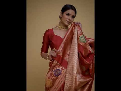 Royal Red Rangita Saree
