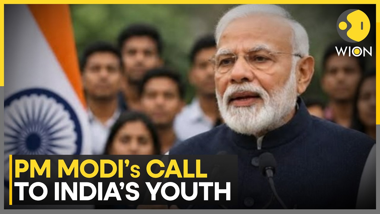 PM Modi Urges Youth To Work With Government For A Better India | WION