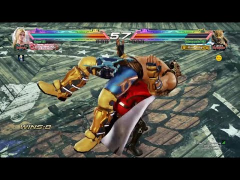 Tekken 7 - Nina (Onyxe Blade) Versus King (Oldmansmile 1963)