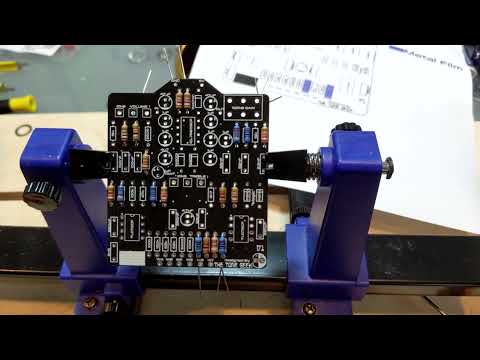 125B Size Klone Mini-taur Realtime Build | The Tone Geek DIY Klon Centaur PCB