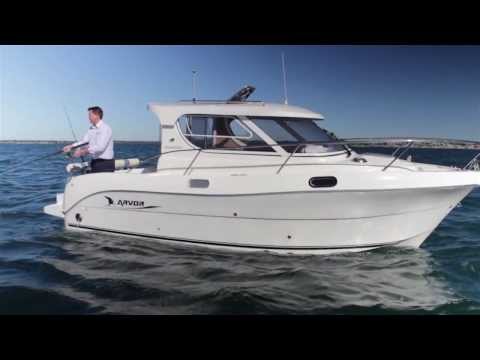 Arvor Weekender, Shaft drive | Turbo diesel | Semi displacement Hull | Family / Fishing boat