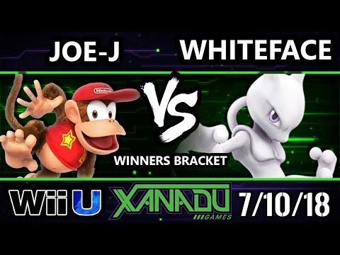 S@X 258 Smash 4 - Joe-J (Diddy Kong) Vs. WhiteFace (Mewtwo, Fox) - Wii U Winners Bracket