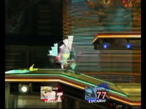 SM777 (Toon Link) vs Camo (Lucario) at Frigate Orpheon -- 5/6/09