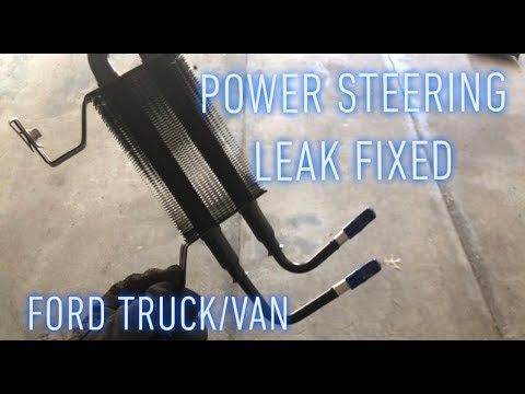 Ford E350 Power Steering Leak FIXED!