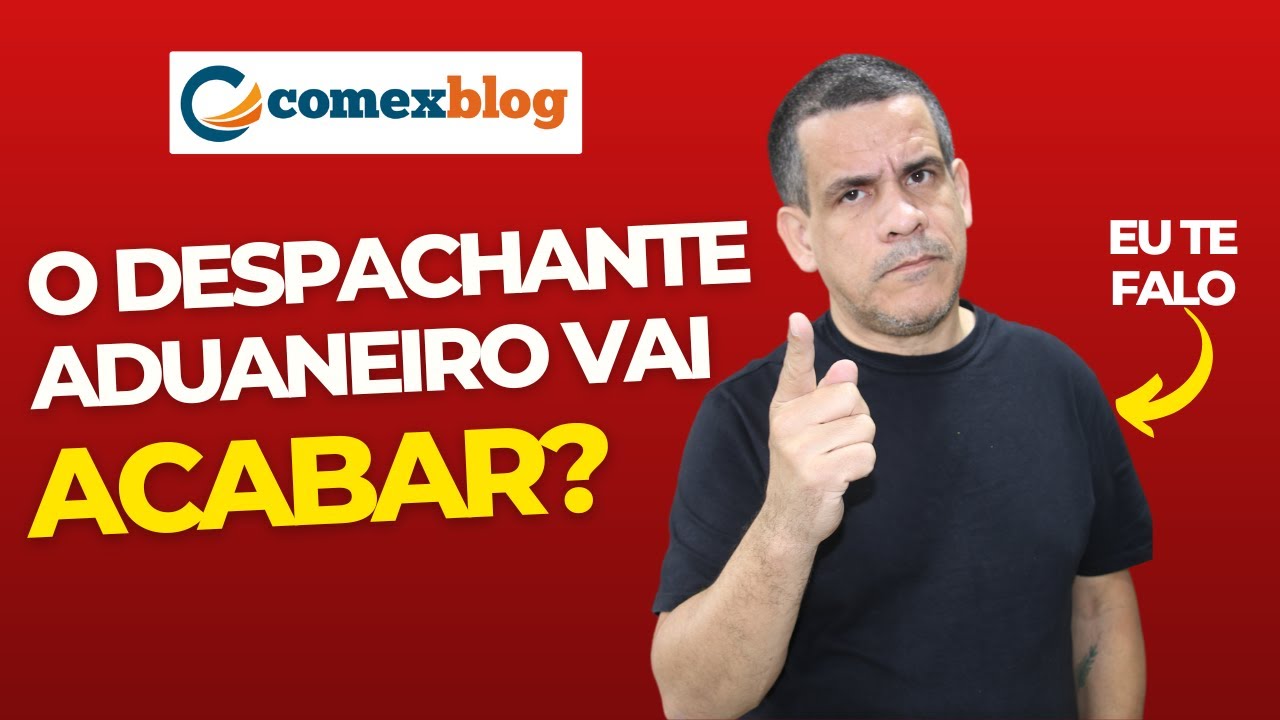 O DESPACHANTE ADUANEIRO VAI ACABAR? VEJA A OPINIÃO DE UM ESPECIALISTA.