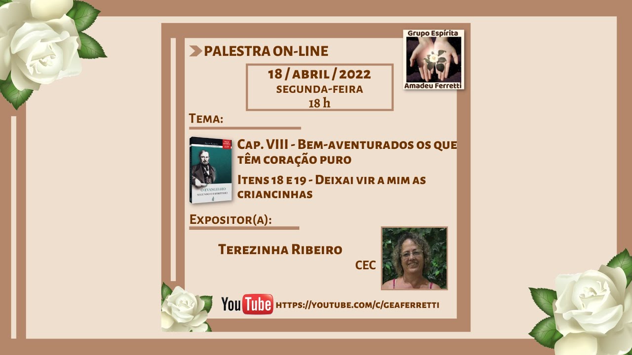 ESE, Cap. VIII, Itens 18 e 19 - Deixai vir a mim as criancinhas