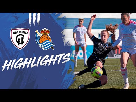 HIGHLIGHTS | J18 - Liga F | Madrid CCF 2 - 2 Real Sociedad