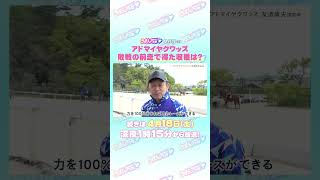 皐月賞 GⅠ トレセン直撃取材！ #競馬 #皐月賞 #アドマイヤクワッズ #友道康夫 調教師