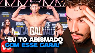 O UFC NÃO ESTÁ PRONTO PRA ELE! MICA GALVÃO, O MESTRE EM FINALIZAÇÃO! | REACT VOTESPORT