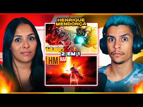 2 IN 1 HENRIQUE MENDONÇA: Rap of the War in Heaven + Rap of Elias | [Couple Jounin React] 🔥