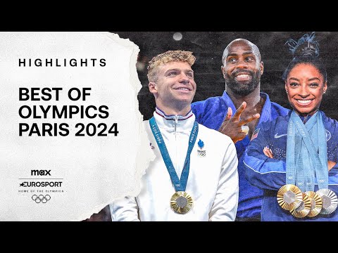 PARIS 2024 – Léon Marchand, Teddy Riner, Simone Biles... The BEST MOMENTS of the Olympic Games