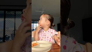 お節介3歳女子👧🏻🍓#おしゃべり #3歳児 #おんなのこ #オーストラリア#バイリンガル育児 #海外在住ママ #ケアンズ