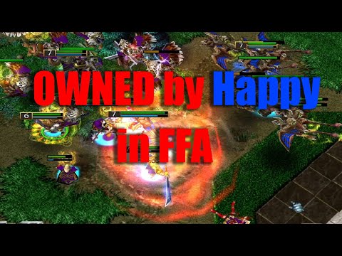 WC3 Classic GFX | OWNED by Happy in FFA