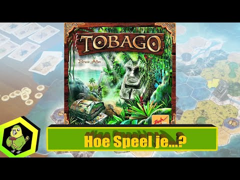 Hoe speel je Tobago? (#617): ?️ Ontcijfer de kaarten. Vind de schat. Ontwijk de vloek.