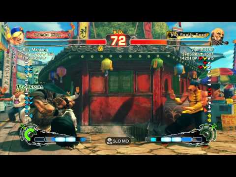 Billy Maqiang (Yun) vs viperRX188 (Gouken) - SSF4 Arcade Edition Xbox Live Ranked Match