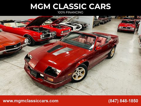 1989 Chevrolet Camaro (CC-1431897) for sale in Addison, Illinois