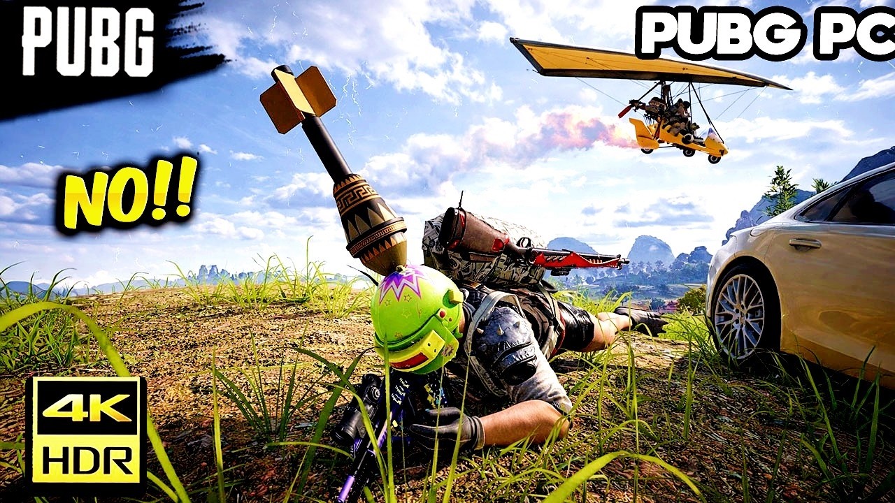 La mejor JUGADA de PUBG que vas a ver HOY desde un GLIDER con PANZER y en la CABEZA!! 🤣