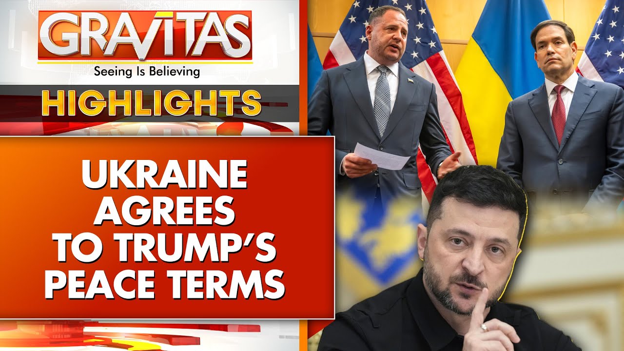 Russia-Ukraine War: Kyiv Agrees to Trump’s Amended Peace Deal | Gravitas Highlight