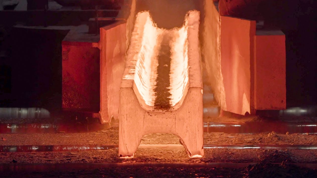 Wow...! It wasn't easy to get a Permission! I-Beam Factory in Korea