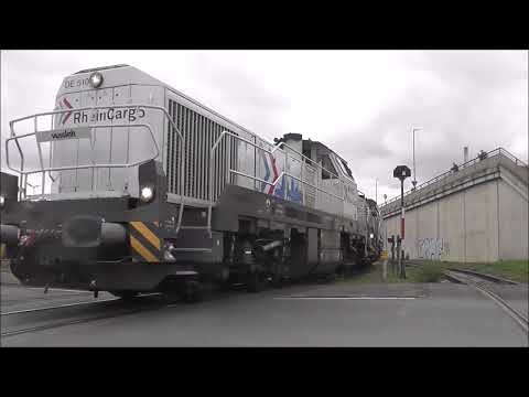 DE 508 mit DE 510 im Neusser Hafen