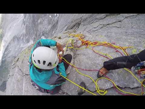 Pizz Badile - Via Cassin 800m