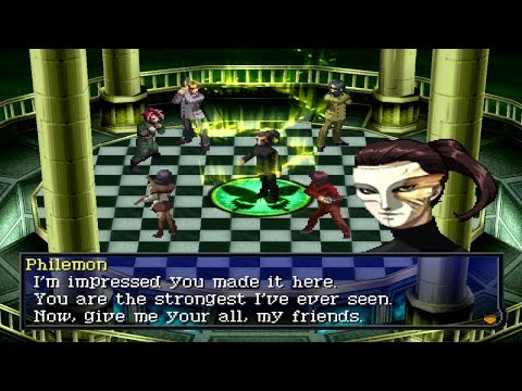 Persona 2 Eternal Punishment Boss Philemon