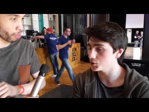 Brendan Murray speaks to ESCBubble ahead of Eurovision 2017, in Amsterdam!