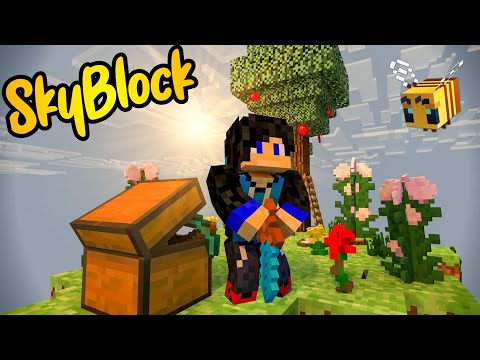 I Tried To Survive in Skyblock world of Minecraft (Hindi) #Episode1