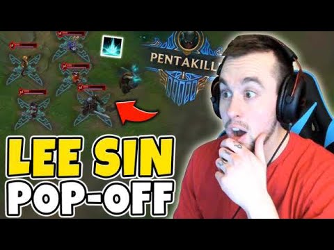 INSANE LEE SIN POP OFF VS. THE RANK 1 UDYR NA! GAME ENDING PENTAKILL - League of Legends