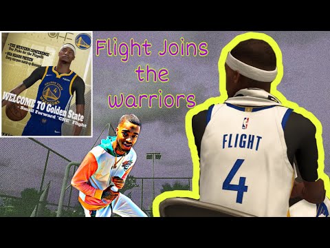 FLIGHT JOINS THE WARRIORS!?!? Flight’s mycareer ep.1