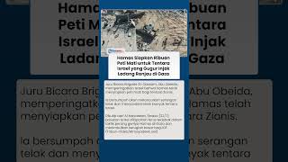 Mayat IDF Tercecer, Hamas Siapkan Ribuan Peti Mati untuk Tentara Israel yang Tewas Dibom Milisi Gaza