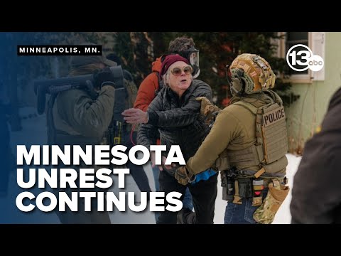 Tensions rise in Minnesota as protesters continue to obstruct federal immigration officers