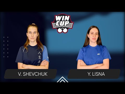14:30 Viktoriia Shevchuk - Yaroslava Lisna 24.06.2025 WINCUP Women Master. TABLE 1