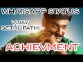Vijay Sethupathi Talk About Achievements Whatsapp Status Tamil Vjs Master Vijay Sethupathi