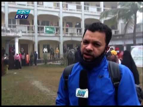 মুক্তাগাছা পৌর এলাকায় ভোট কেন্দ্রের সর্বশেষ খবর জানাচ্ছেন আতাউর রহমান